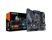 GIGABYTE B760M GAMING X AX, Socket 1700, Intel® B760 (14/13/12th Gen CPU), 10Phases, CPU iGPU, Dual 4xDDR5-7600, HDMI, DP, 2xPCIe X16, 4xSATA3, RAID, 2xM.2 4.0, ALC897 HDA 7.1, 1x2.5GbE LAN, WiFi6E/BT, 1xUSB-C 3.2 Gen2, 5xUSB 3.2, RGB Fusion 2.0, mATX